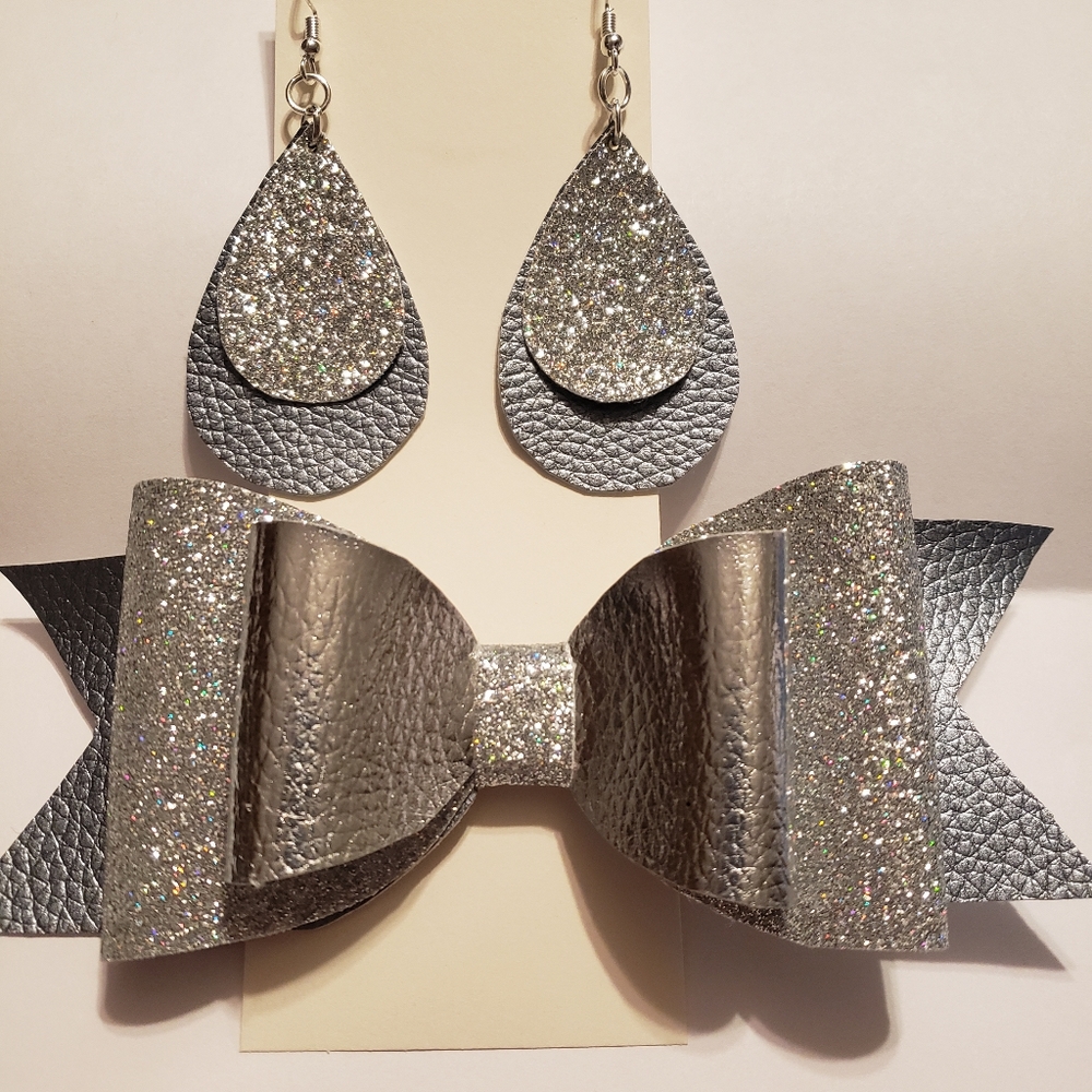 Bow / earring set